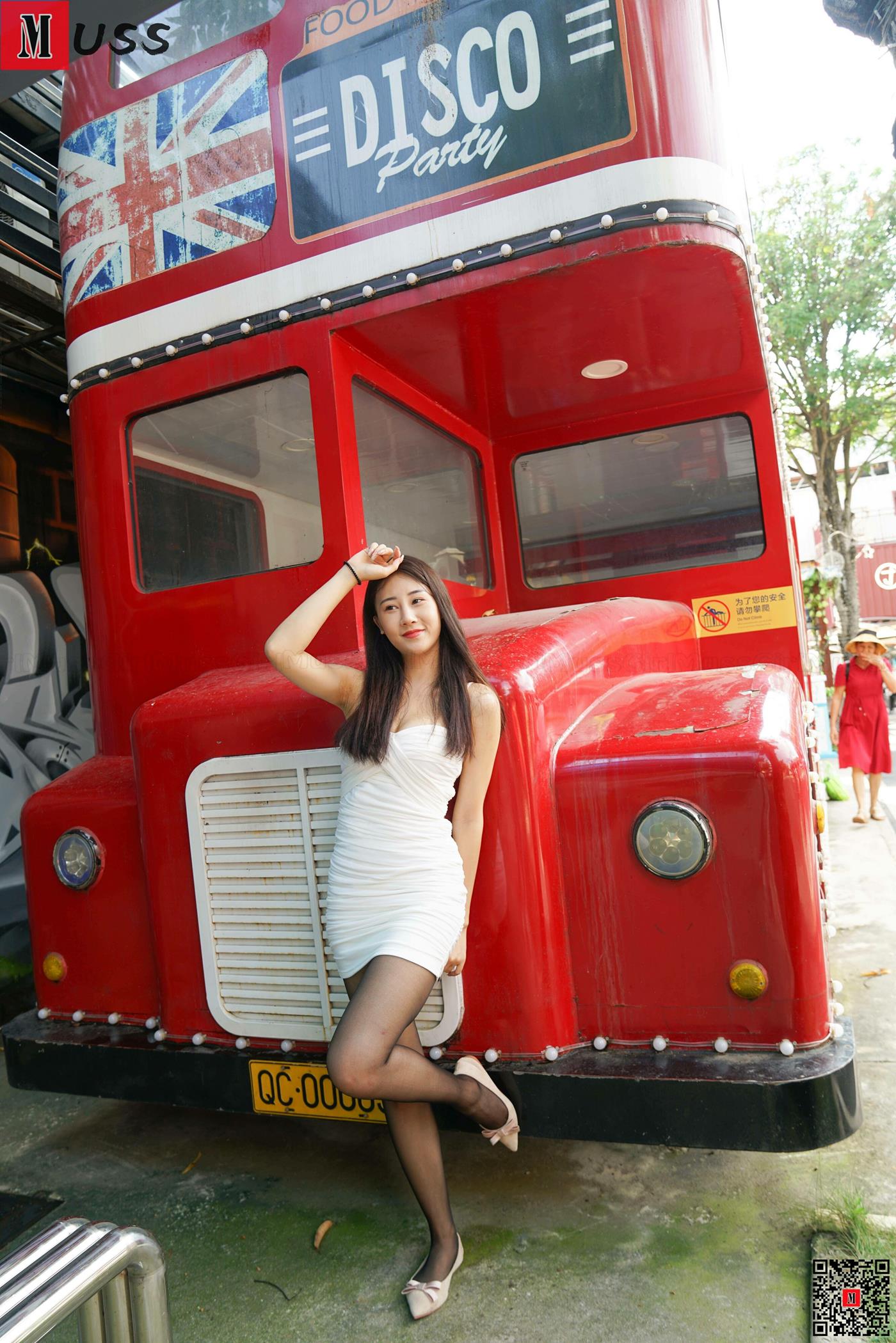 图片[58]-[MussGirl慕丝女郎]NO.405 街边卡车白裙黑丝A[109P] – 速更版-美库