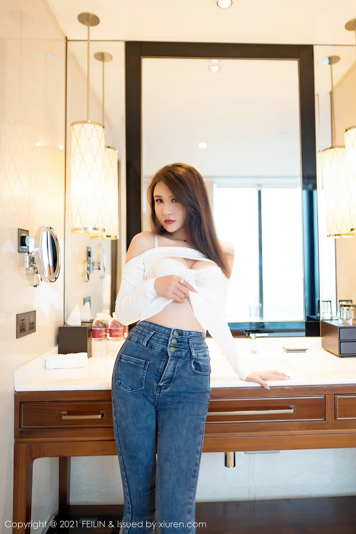 图片[18]-[Feilin嗲囡囡]2021.05.13 VOL.389 Emily顾奈奈[41+1P] – 速更版-美库