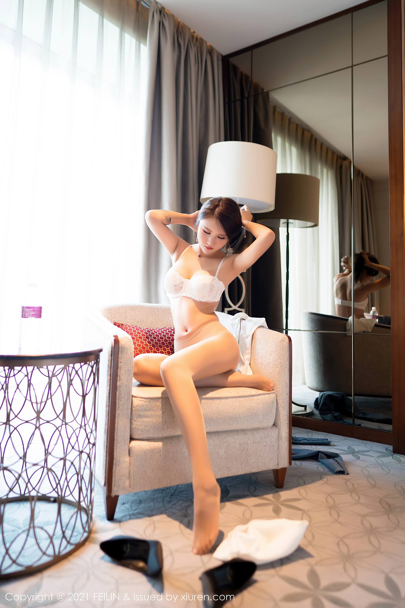 图片[23]-[Feilin嗲囡囡]2021.05.13 VOL.389 Emily顾奈奈[41+1P] – 速更版-美库