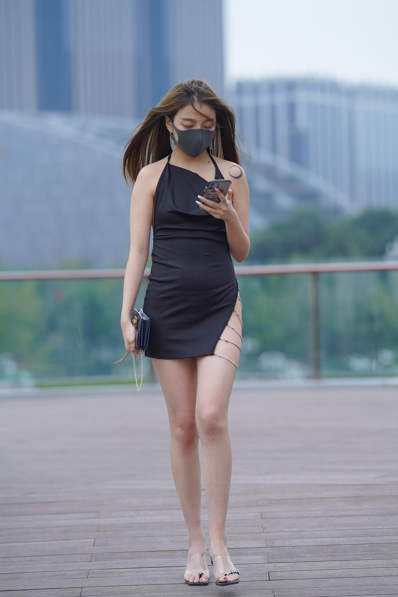 图片[12]-唯美街拍 NO.1107  黑色裙性感美女 （4）[84P] – 速更版-美库