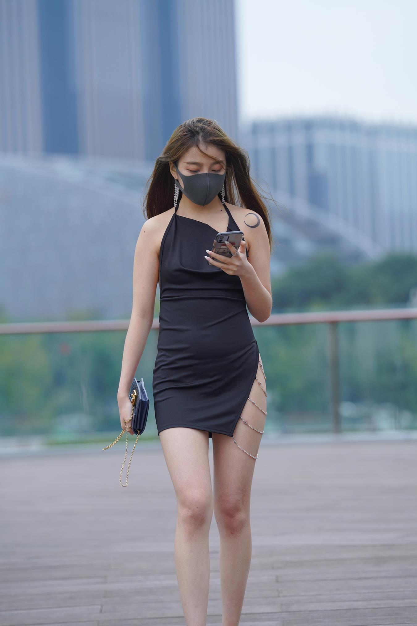 图片[13]-唯美街拍 NO.1107  黑色裙性感美女 （4）[84P] – 速更版-美库