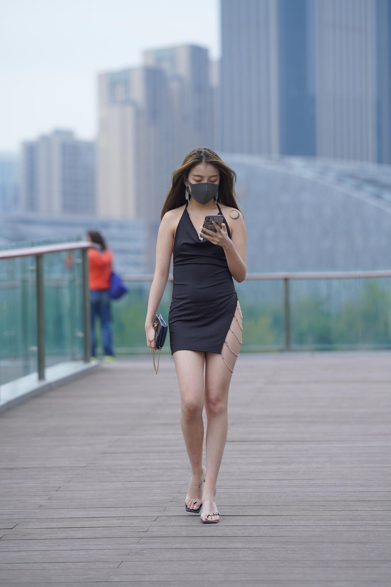 图片[16]-唯美街拍 NO.1107  黑色裙性感美女 （4）[84P] – 速更版-美库