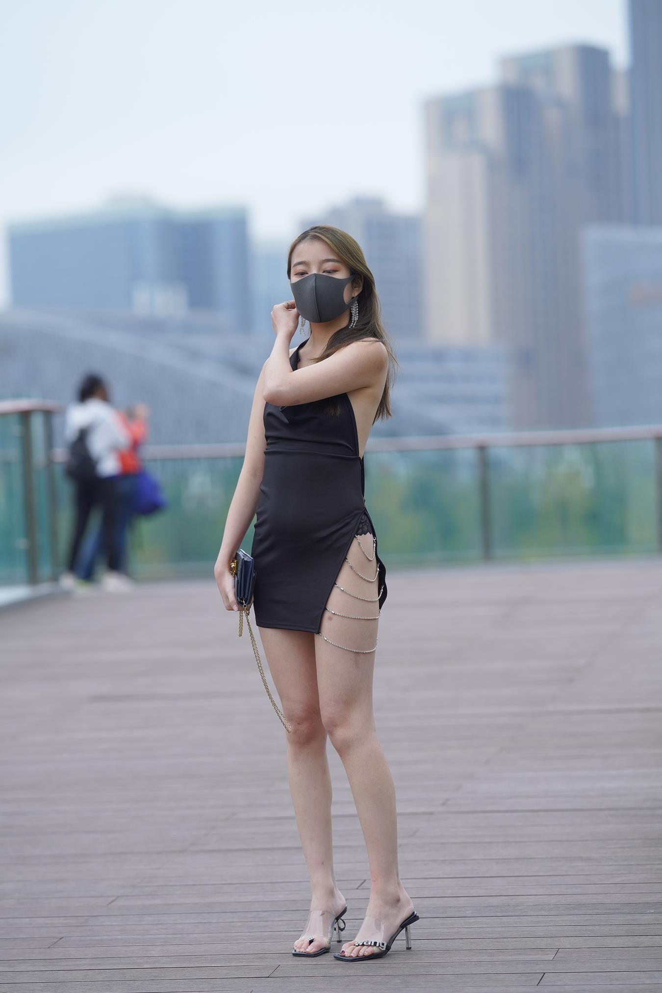 图片[56]-唯美街拍 NO.1107  黑色裙性感美女 （4）[84P] – 速更版-美库