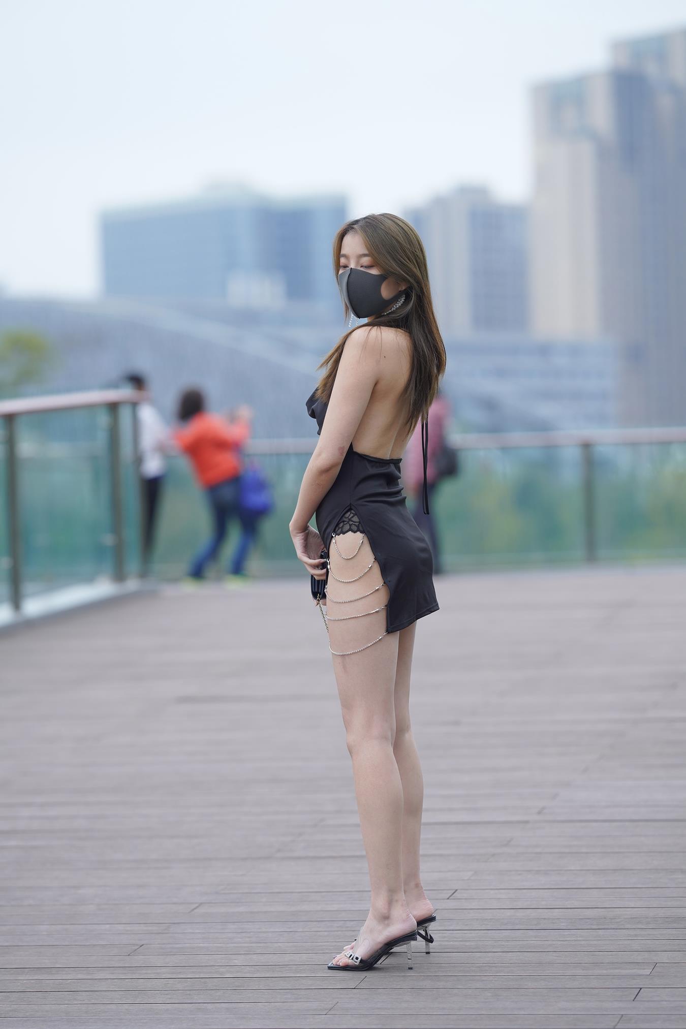 图片[62]-唯美街拍 NO.1107  黑色裙性感美女 （4）[84P] – 速更版-美库