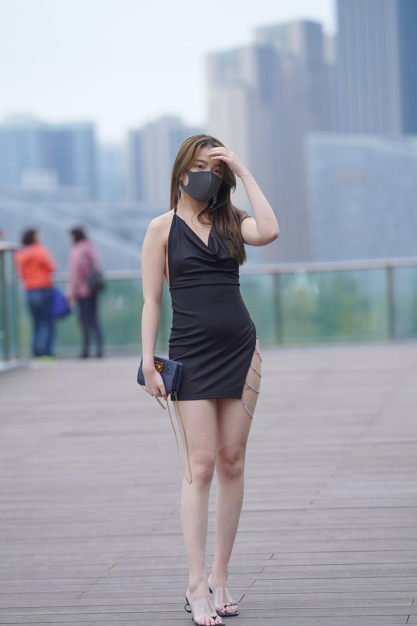 图片[68]-唯美街拍 NO.1107  黑色裙性感美女 （4）[84P] – 速更版-美库