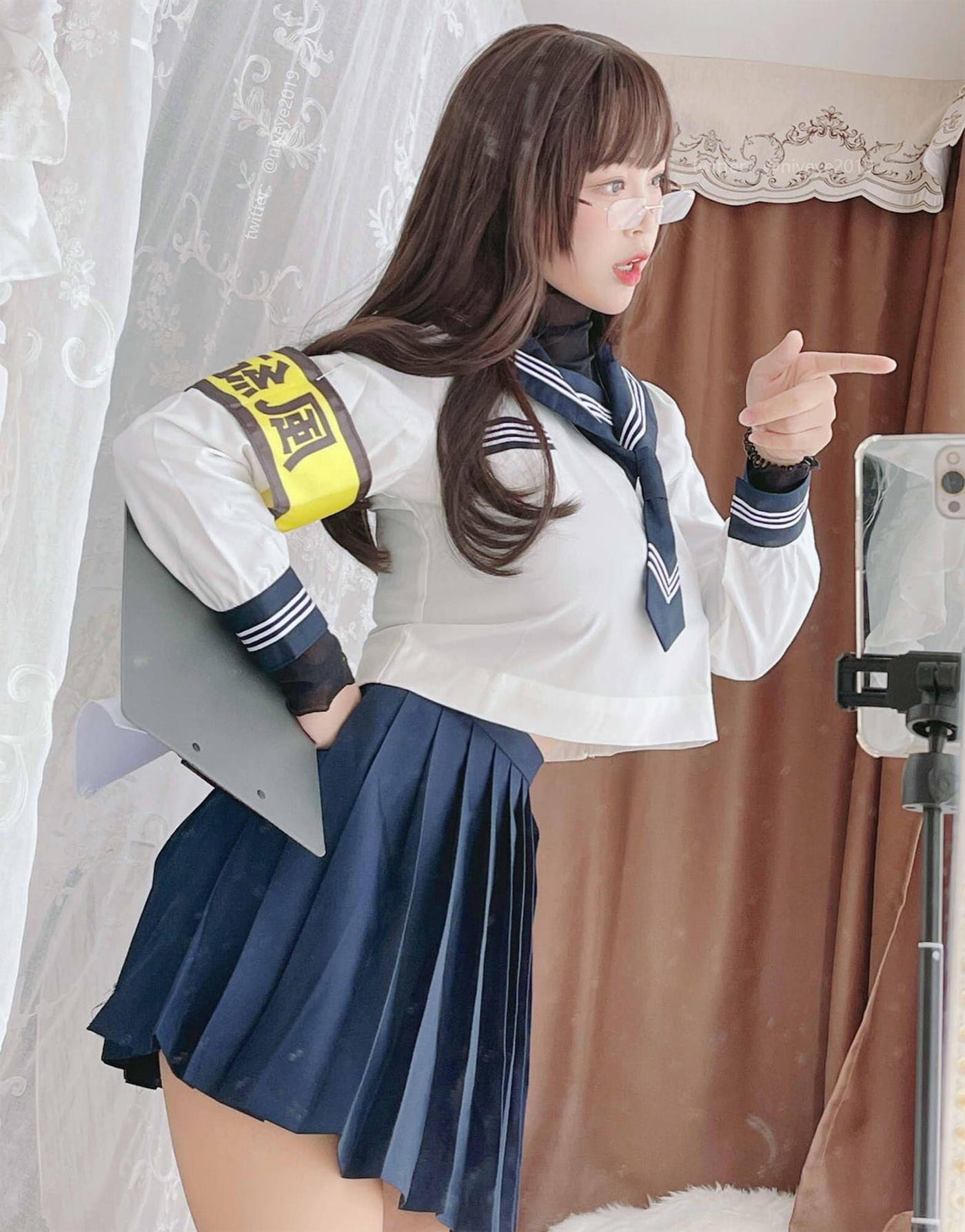 图片[23]-白烨  & 耶米西奶露 – 风纪委员[30P] – 速更版-美库