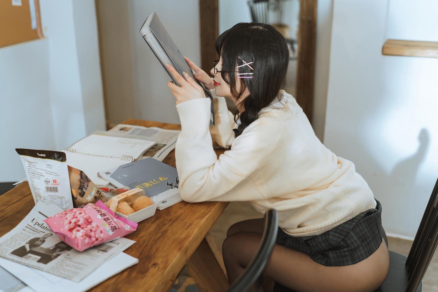 图片[10]-COS福利rioko凉凉子  关于我的青梅竹马是痴女这件事 [51P] – 速更版-美库