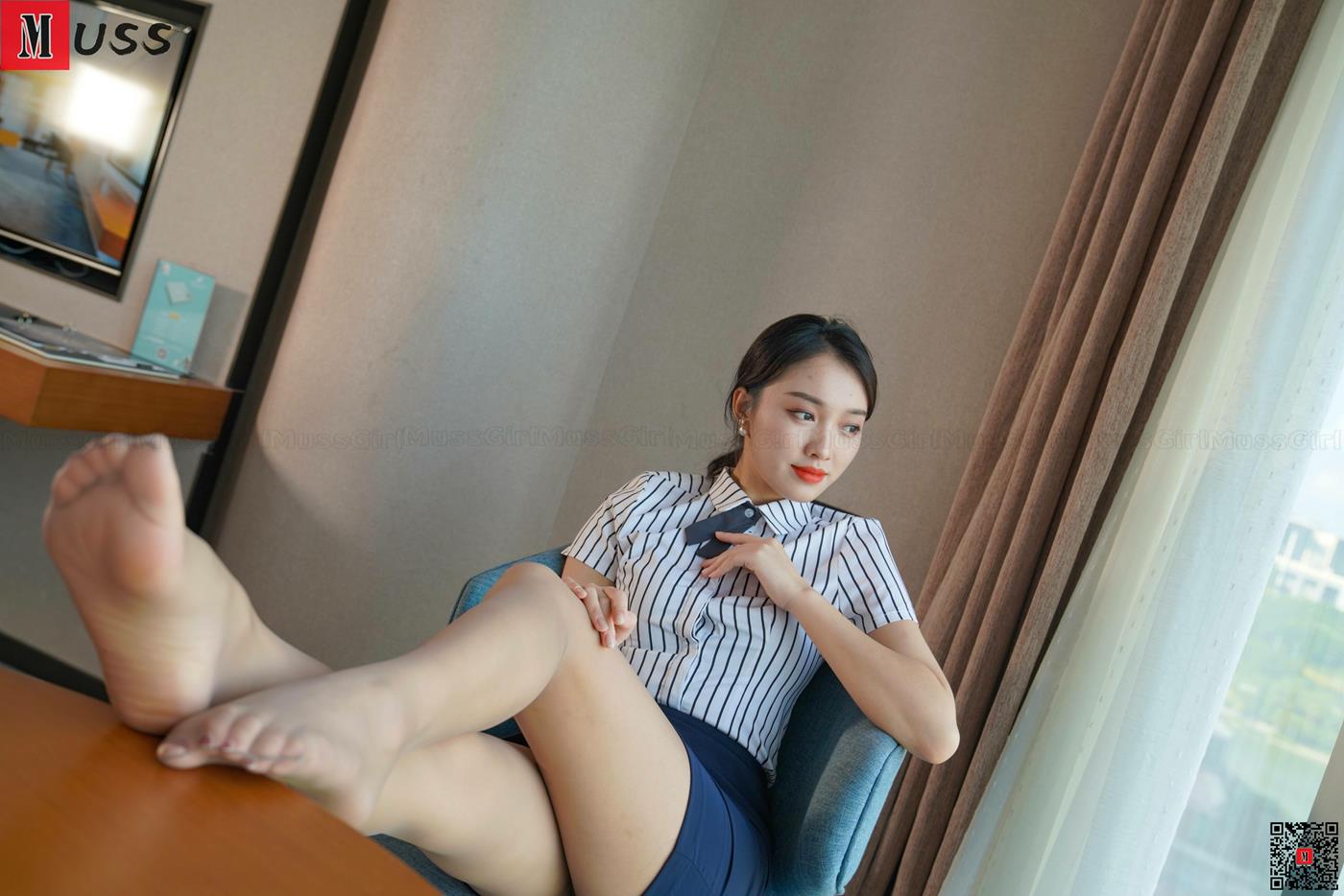 图片[31]-[MussGirl慕丝女郎]NO.406 街边卡车白裙黑丝B[76P] – 速更版-美库