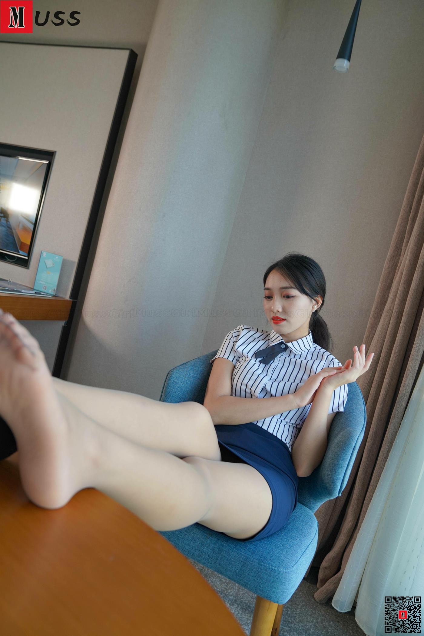 图片[59]-[MussGirl慕丝女郎]NO.406 街边卡车白裙黑丝B[76P] – 速更版-美库