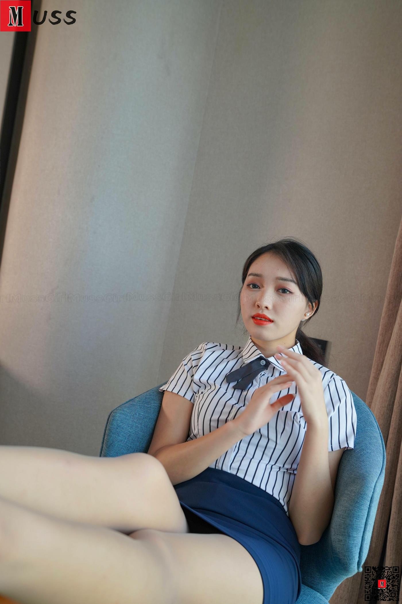 图片[70]-[MussGirl慕丝女郎]NO.406 街边卡车白裙黑丝B[76P] – 速更版-美库