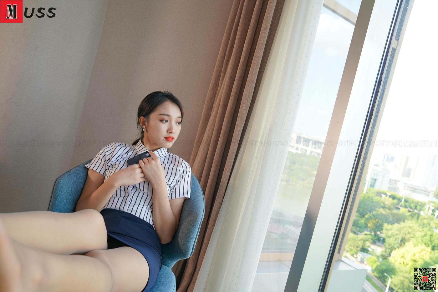 图片[71]-[MussGirl慕丝女郎]NO.406 街边卡车白裙黑丝B[76P] – 速更版-美库