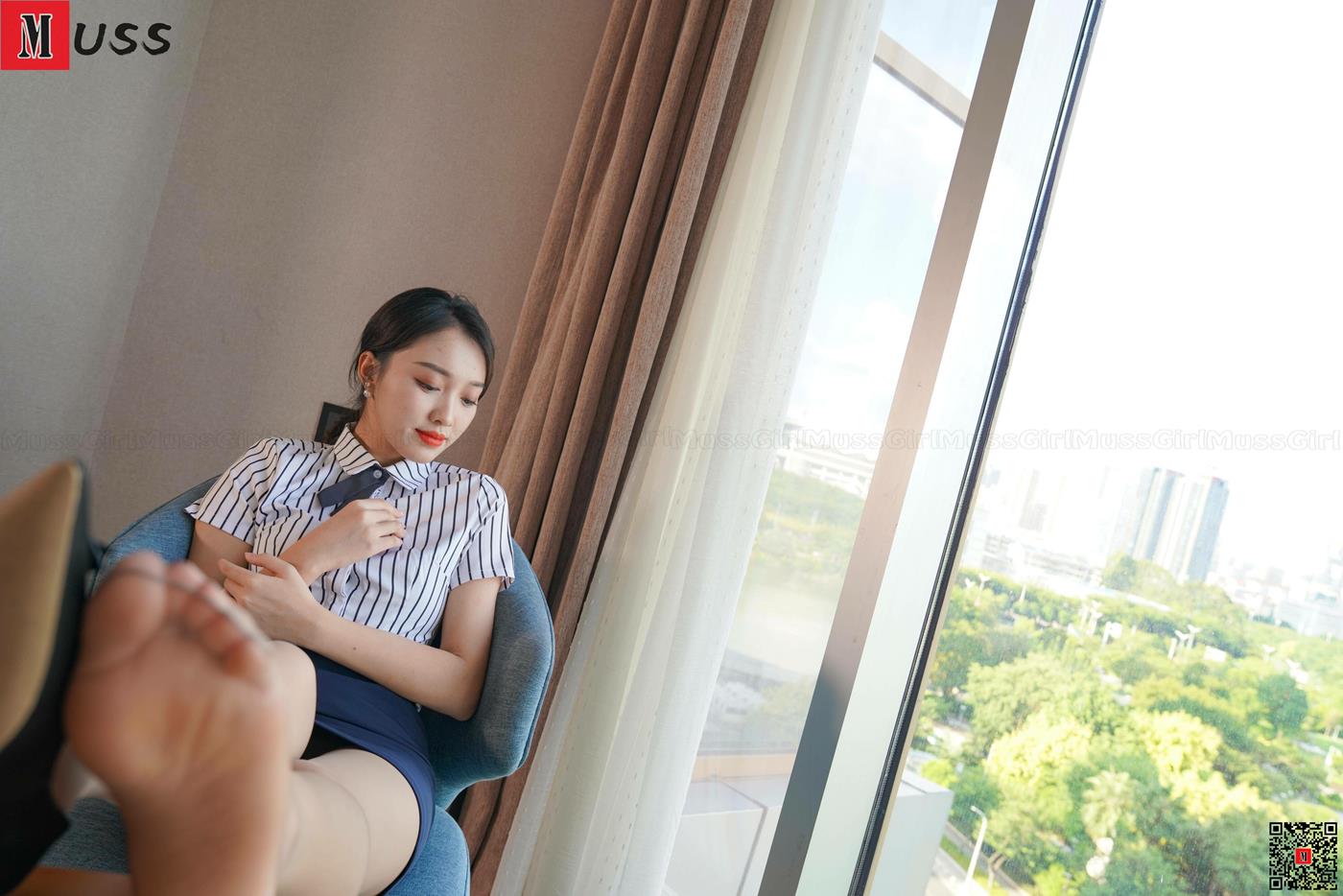 图片[73]-[MussGirl慕丝女郎]NO.406 街边卡车白裙黑丝B[76P] – 速更版-美库