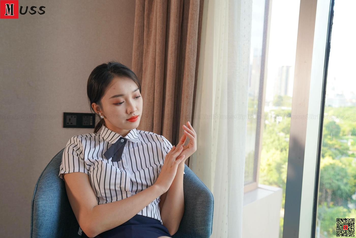 图片[75]-[MussGirl慕丝女郎]NO.406 街边卡车白裙黑丝B[76P] – 速更版-美库