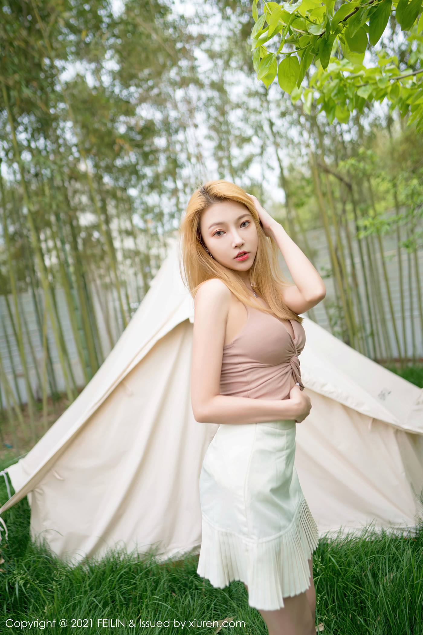 图片[21]-[FEILIN嗲囡囡] 2021.06.10 VOL.394 冯木木LRIS[53+1P] – 速更版-美库