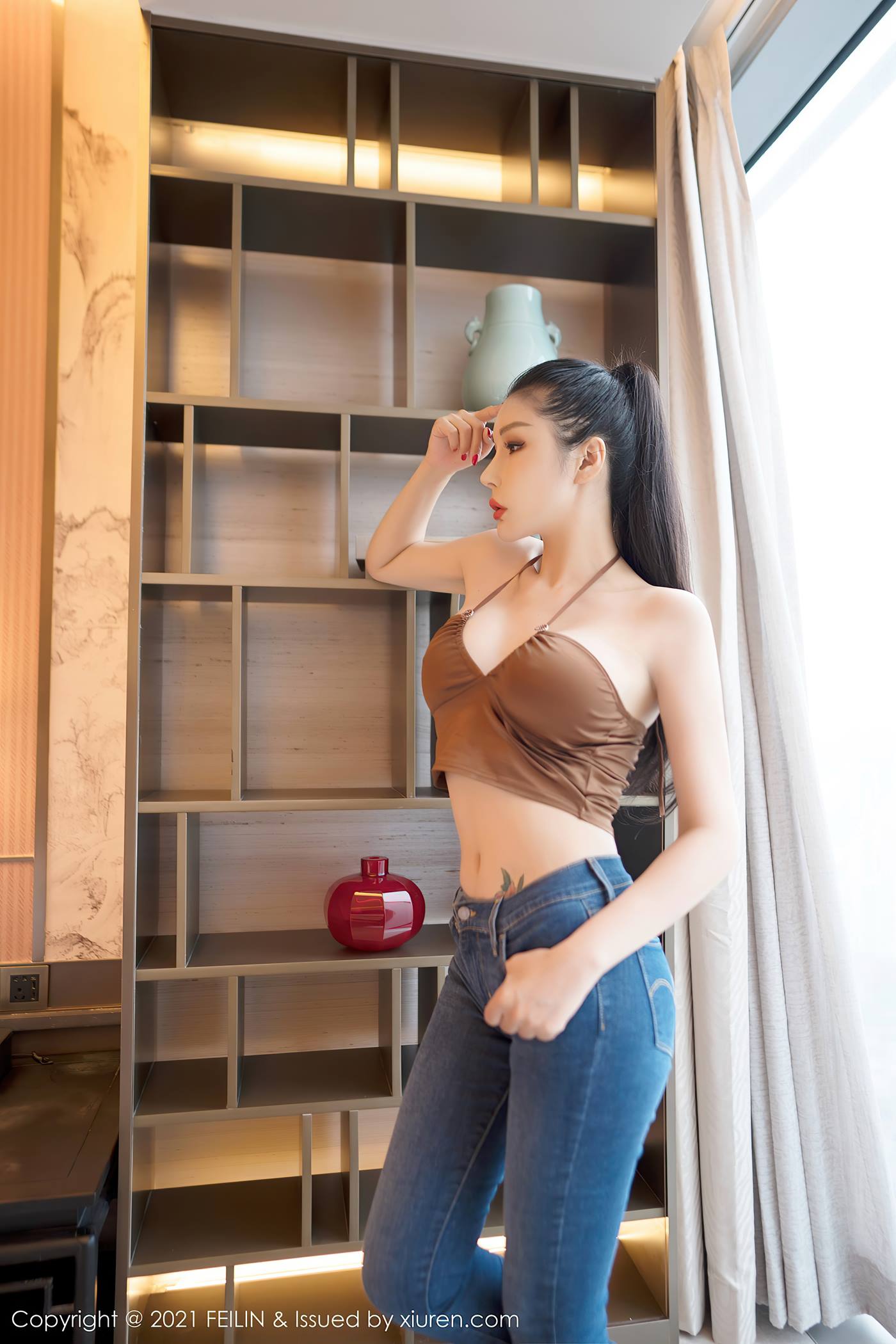 图片[28]-[FEILIN嗲囡囡] 2021.06.16 VOL.395 田冰冰[29+1P] – 速更版-美库