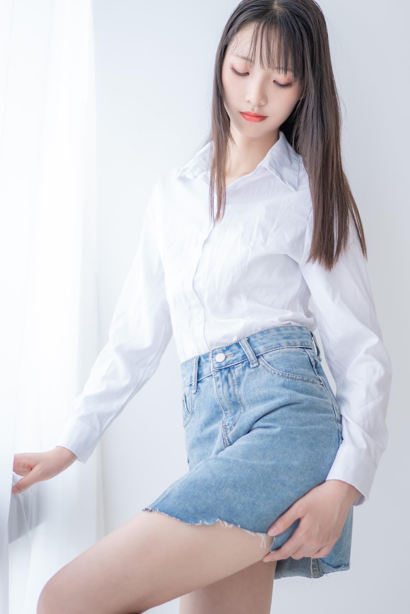 图片[54]-西瓜  – 衬衫牛仔裙[61P] – 速更版-美库