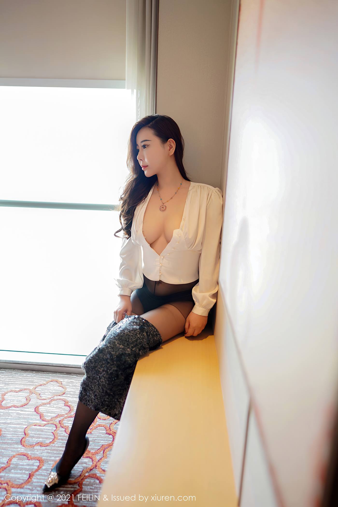 图片[17]-[FeiLin嗲囡囡]2021.07.05 VOL.400 王婉悠Queen[23+1P] – 速更版-美库