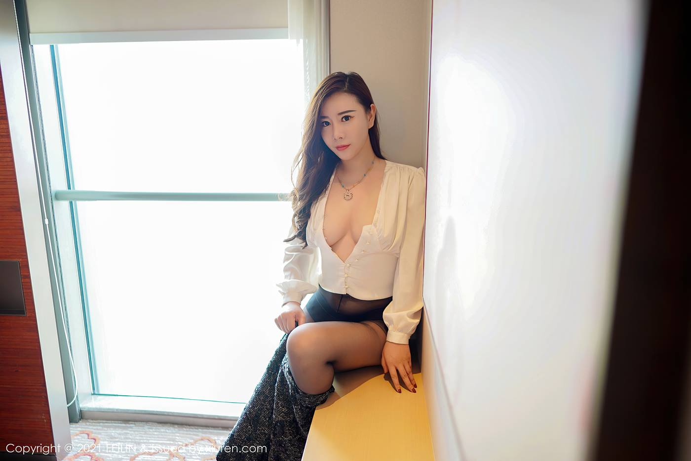 图片[19]-[FeiLin嗲囡囡]2021.07.05 VOL.400 王婉悠Queen[23+1P] – 速更版-美库