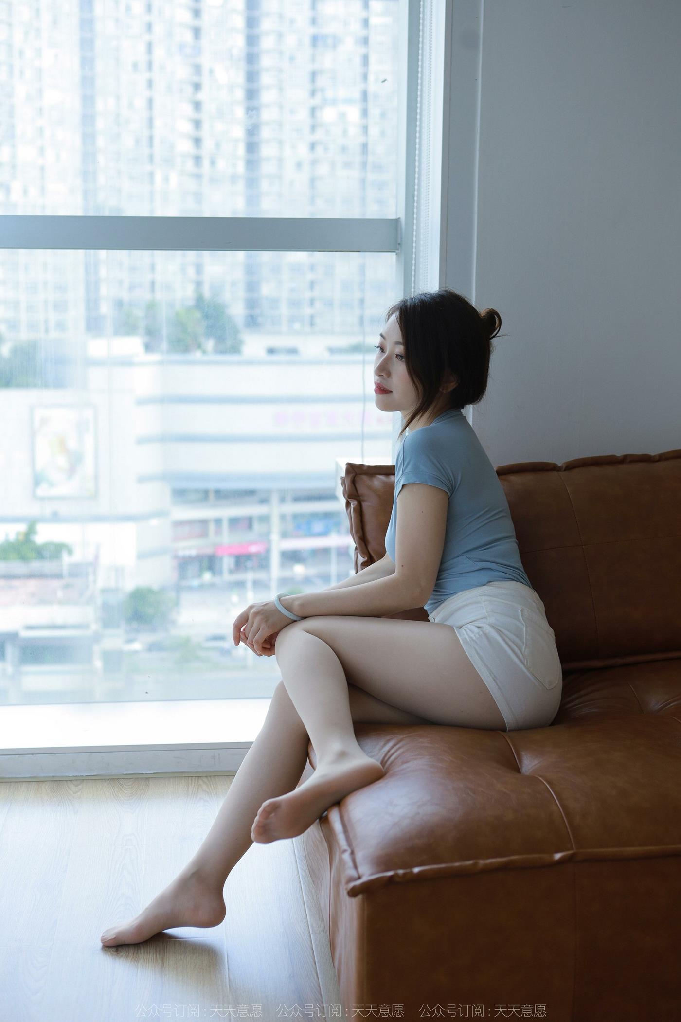 图片[77]-[IESS异思趣向] 2022.08.15 丝享家1178：小婕《蓝衣女神》[88P] – 速更版-美库