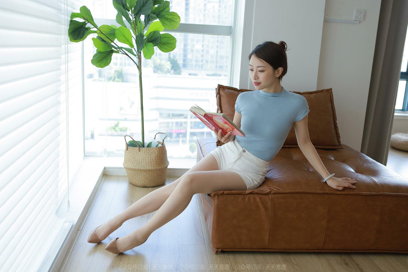 图片[86]-[IESS异思趣向] 2022.08.15 丝享家1178：小婕《蓝衣女神》[88P] – 速更版-美库