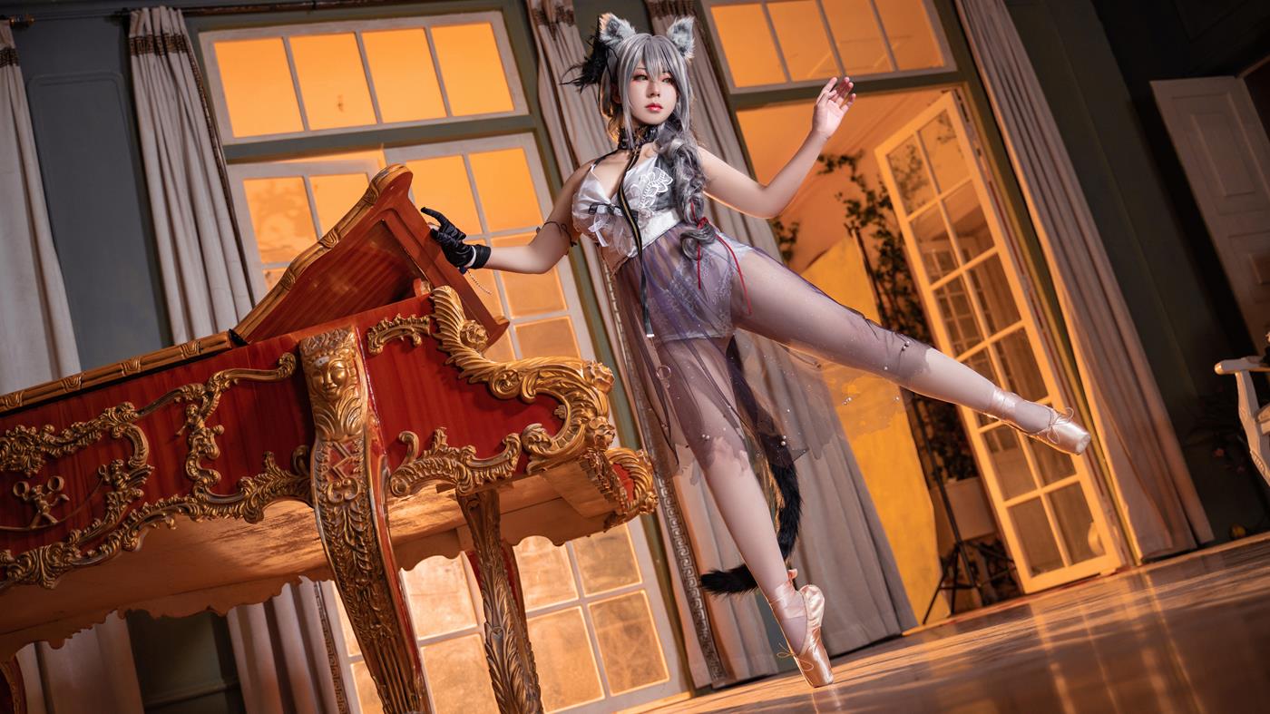 图片[15]-网紅Coser@虎森森  黑芭蕾 [15P] – 速更版-美库