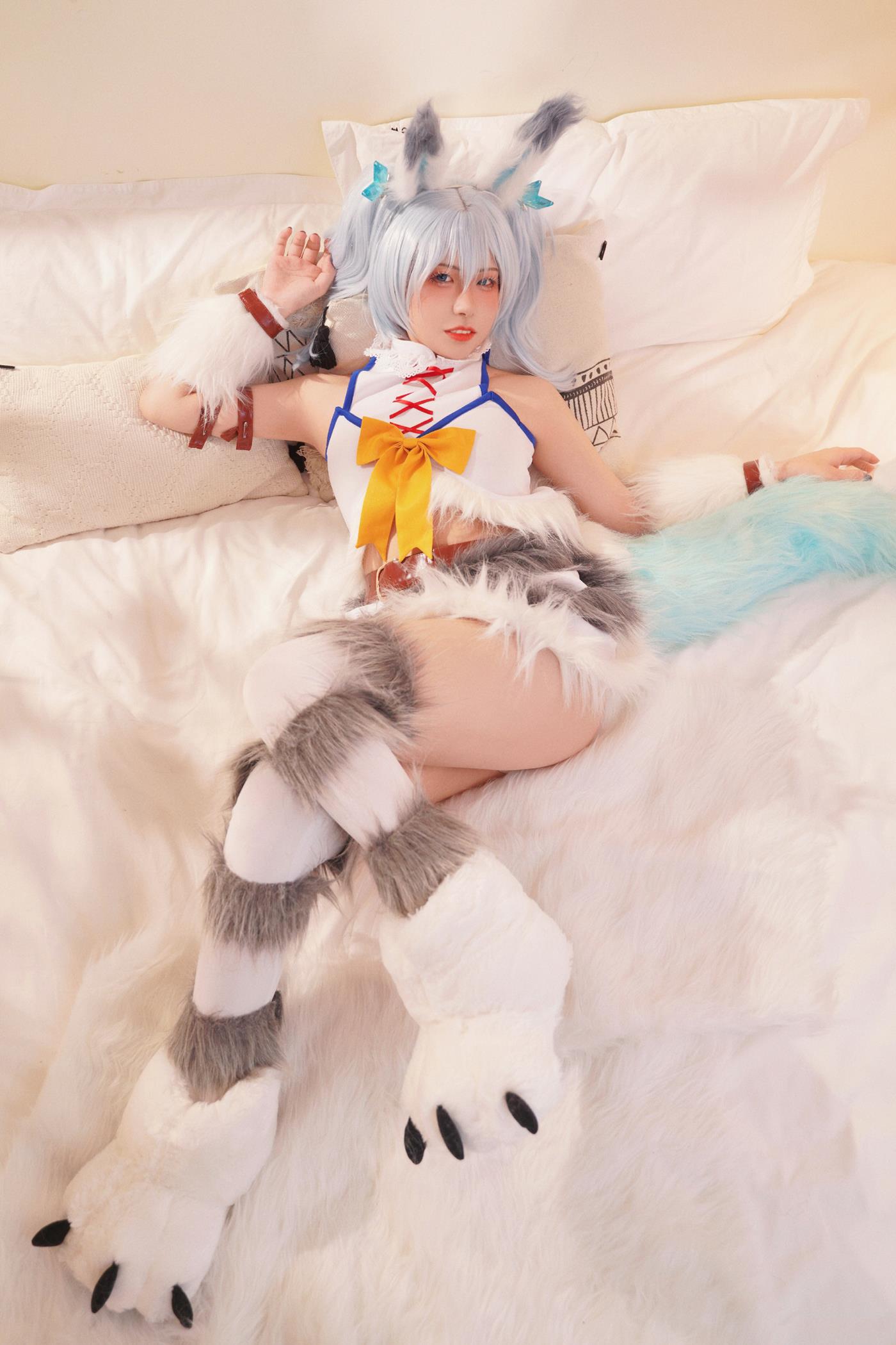 图片[14]-网紅Coser@虎森森  回复术士 刹那 [40P] – 速更版-美库