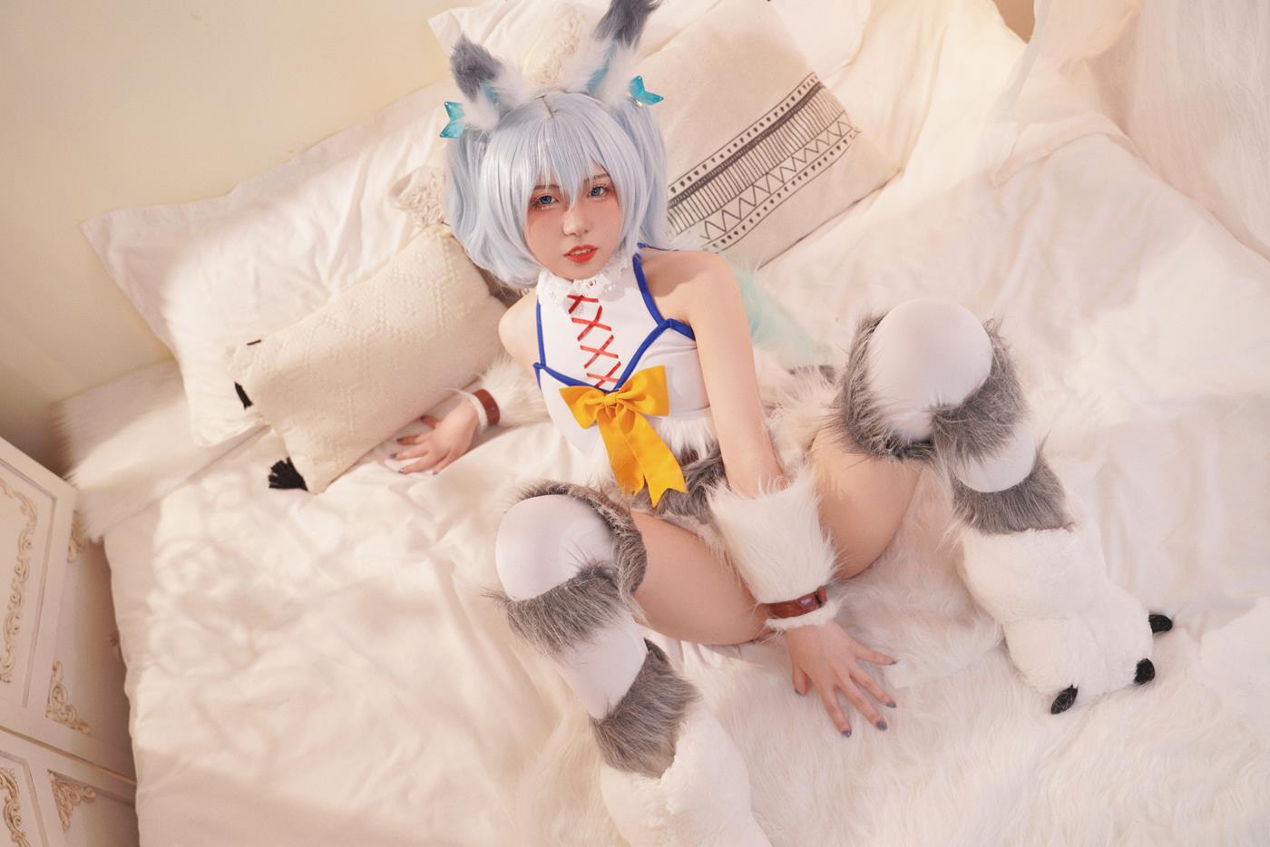 图片[19]-网紅Coser@虎森森  回复术士 刹那 [40P] – 速更版-美库