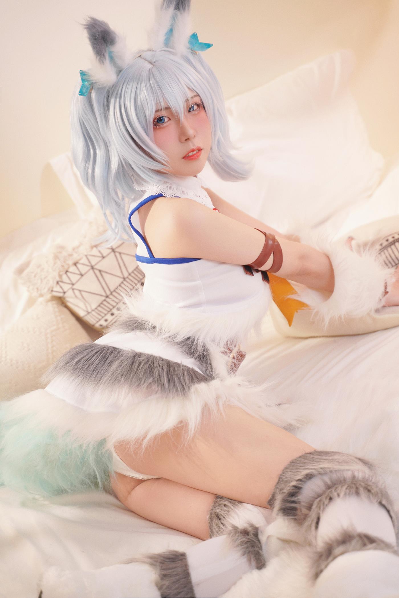图片[21]-网紅Coser@虎森森  回复术士 刹那 [40P] – 速更版-美库