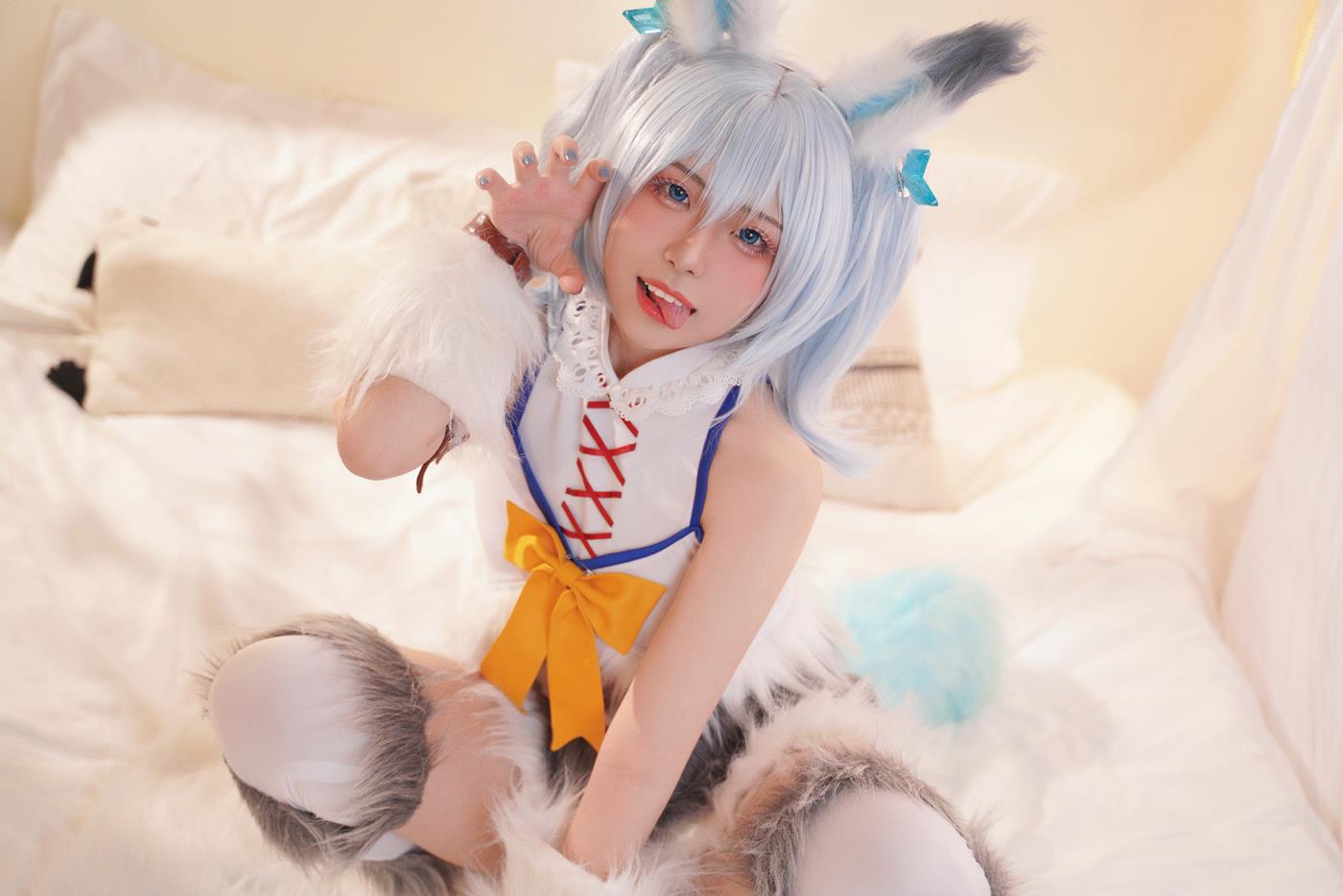 图片[33]-网紅Coser@虎森森  回复术士 刹那 [40P] – 速更版-美库