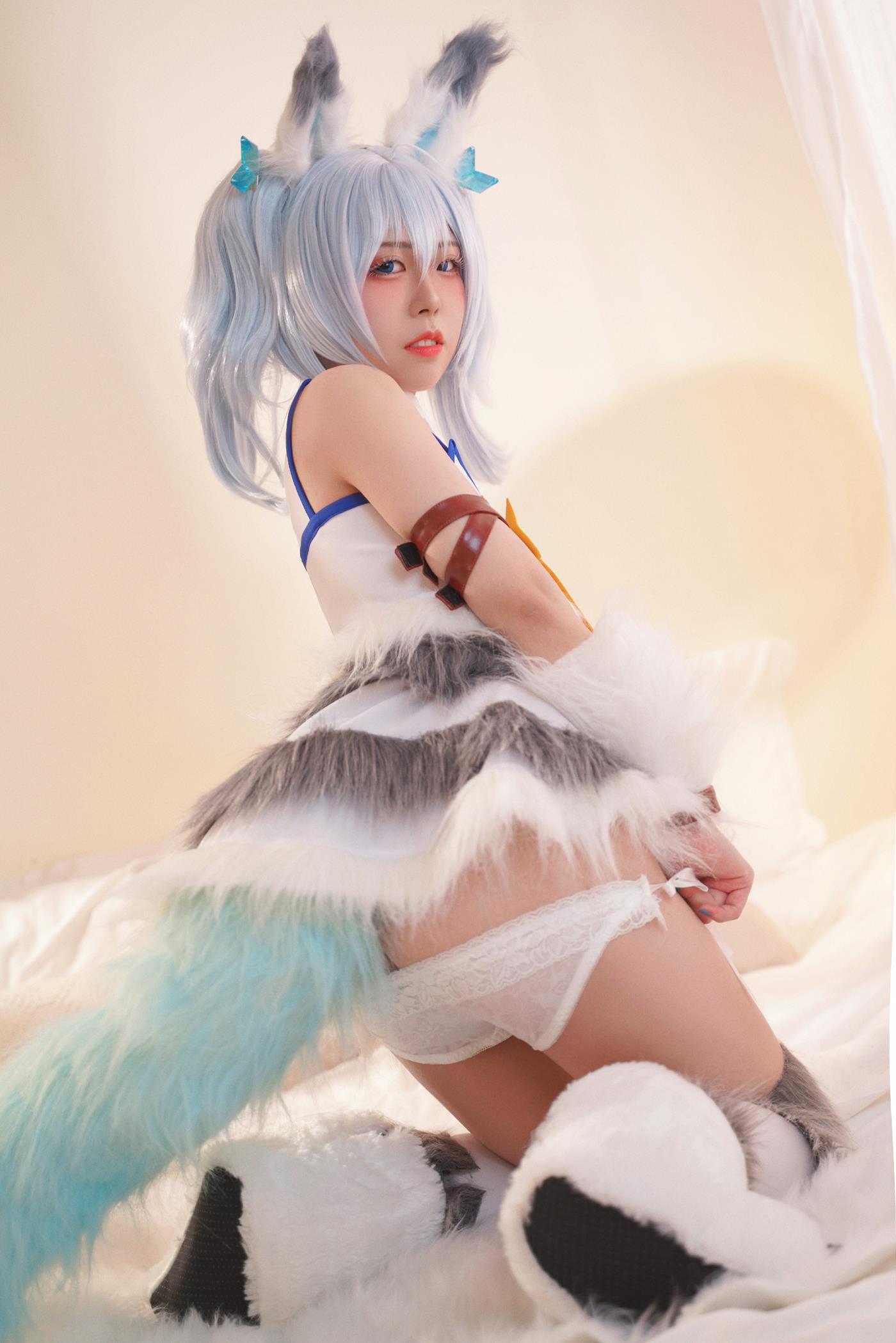 图片[34]-网紅Coser@虎森森  回复术士 刹那 [40P] – 速更版-美库
