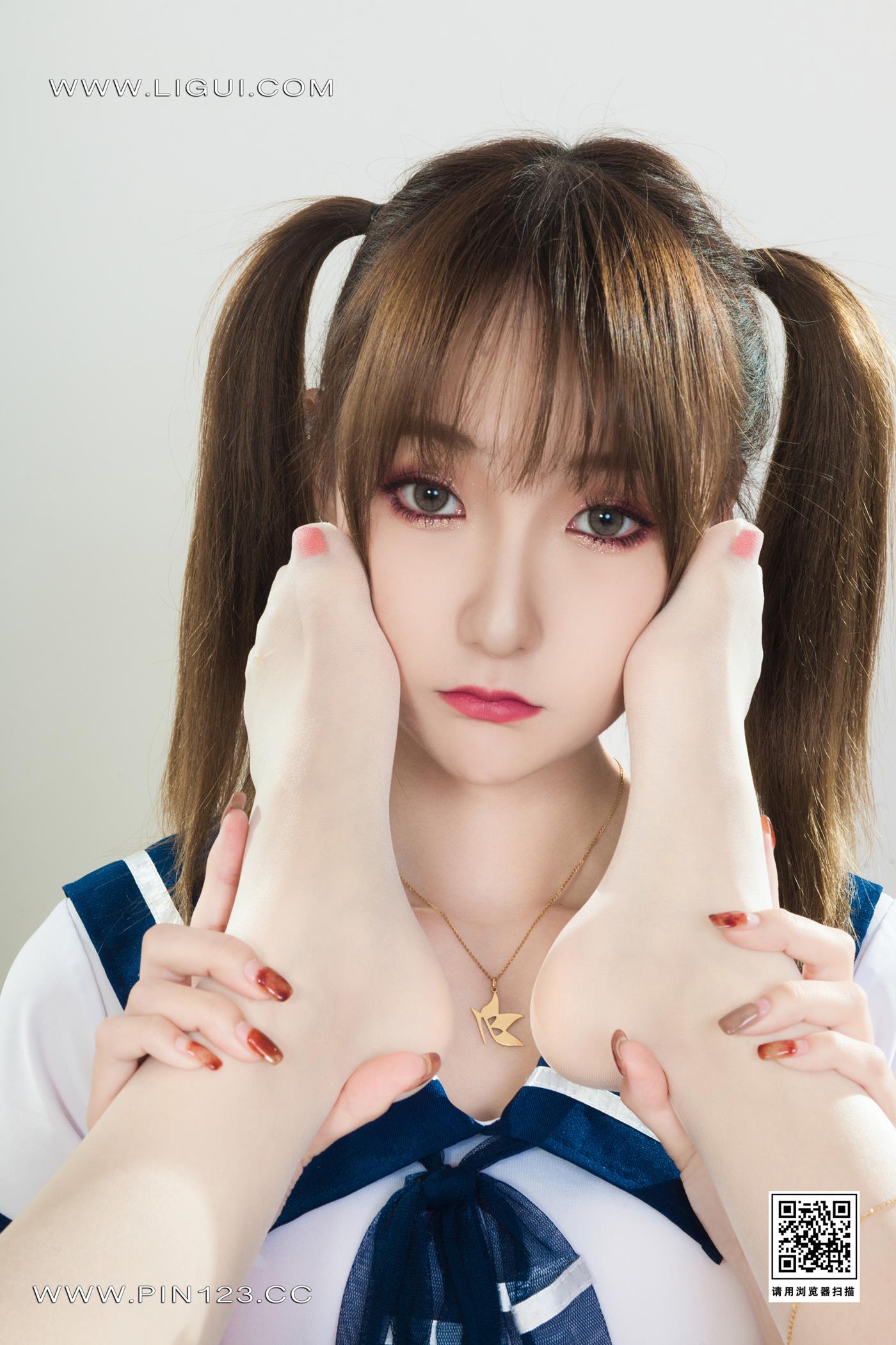 图片[22]-[Ligui丽柜]2023.03.02 双生花-同桌的你（上） 心心＆汐汐[44+1P] – 速更版-美库