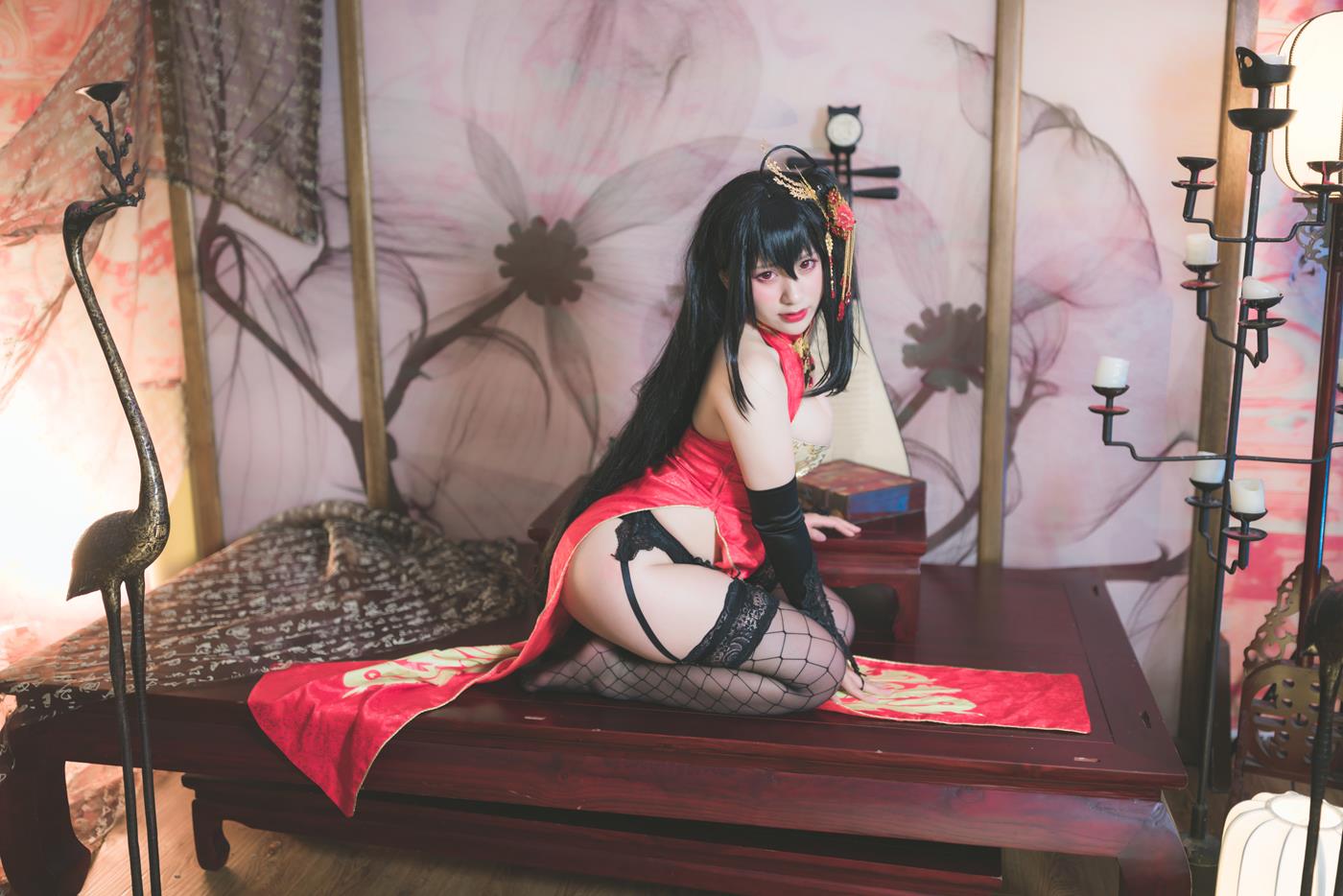 图片[16]-柘烟_Zuken  大凤旗袍 [21P] – 速更版-美库