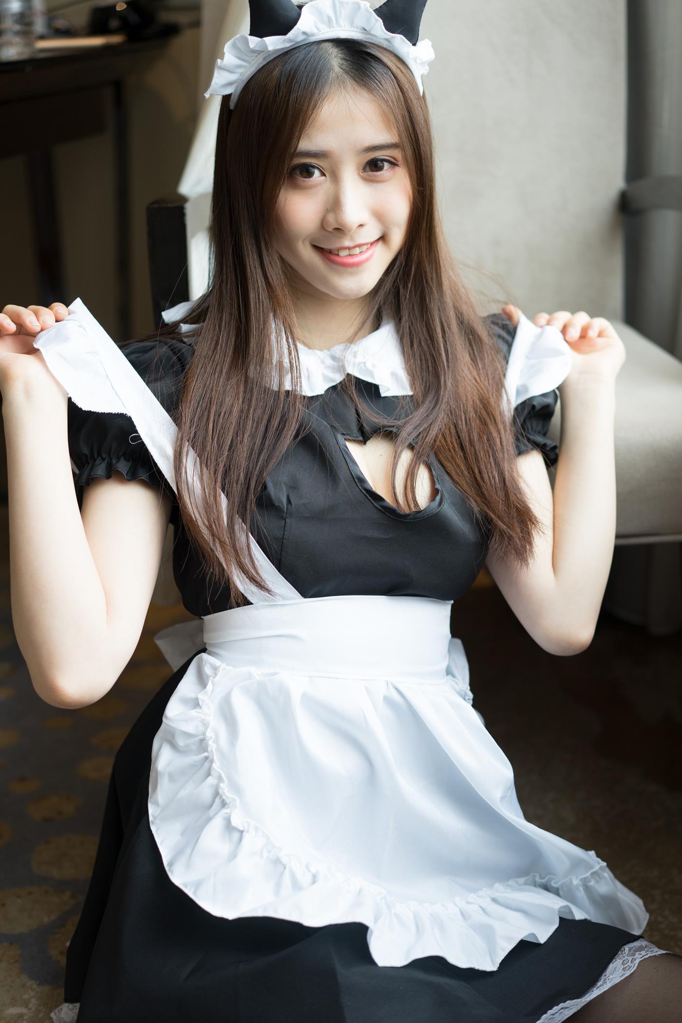 图片[55]-一只小仙若  黑丝女仆 [68P] – 速更版-美库