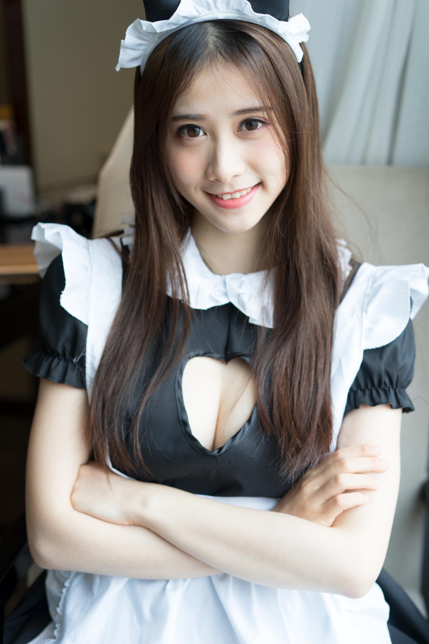 图片[57]-一只小仙若  黑丝女仆 [68P] – 速更版-美库