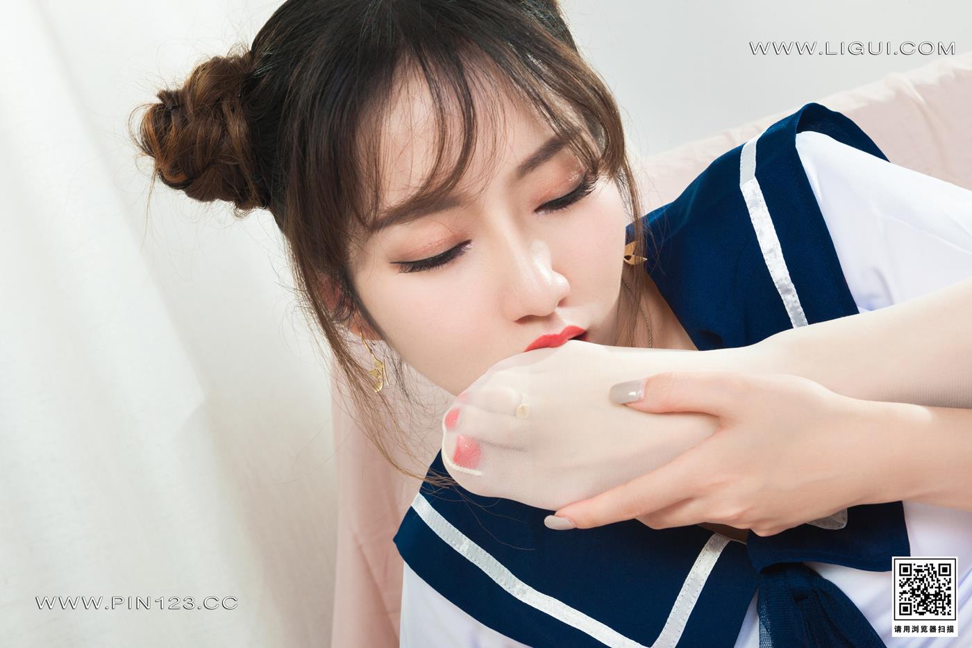 图片[47]-[Ligui丽柜]2023.03.03 双生花-同桌的你（下） 心心＆汐汐[52+1P] – 速更版-美库