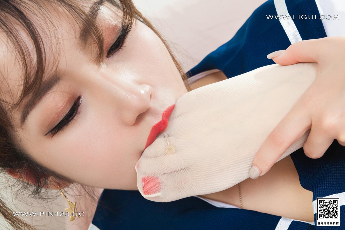 图片[49]-[Ligui丽柜]2023.03.03 双生花-同桌的你（下） 心心＆汐汐[52+1P] – 速更版-美库