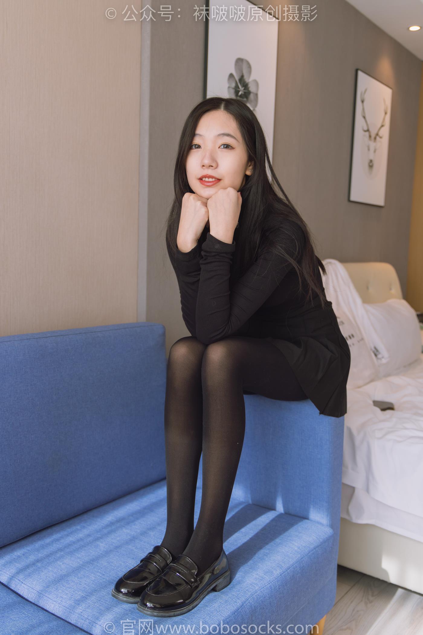 图片[29]-[BoBoSocks袜啵啵]NO.184 小甜豆-黑皮鞋、厚黑丝[140P] – 速更版-美库