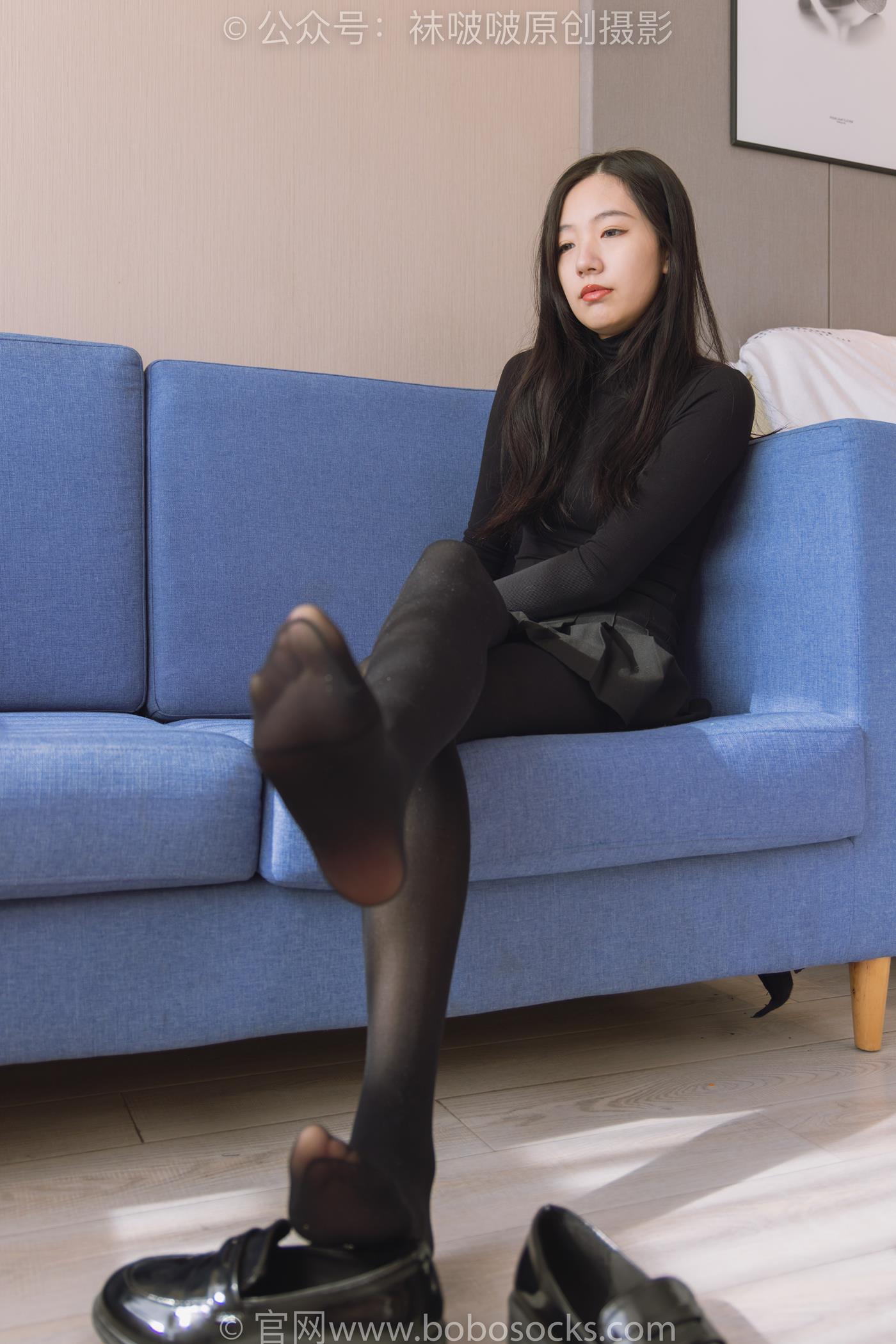 图片[60]-[BoBoSocks袜啵啵]NO.184 小甜豆-黑皮鞋、厚黑丝[140P] – 速更版-美库