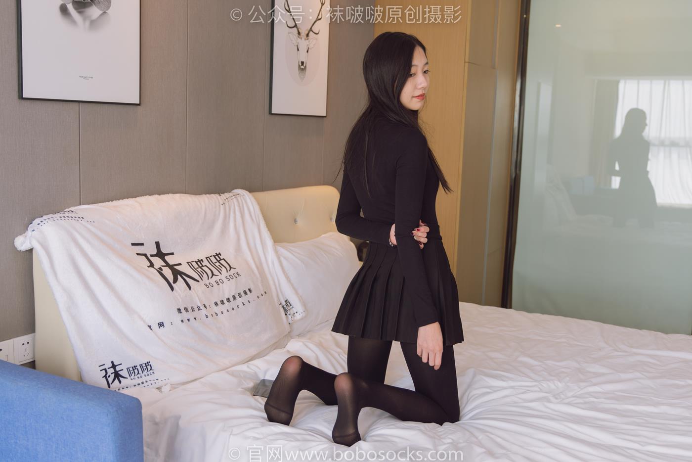 图片[66]-[BoBoSocks袜啵啵]NO.184 小甜豆-黑皮鞋、厚黑丝[140P] – 速更版-美库