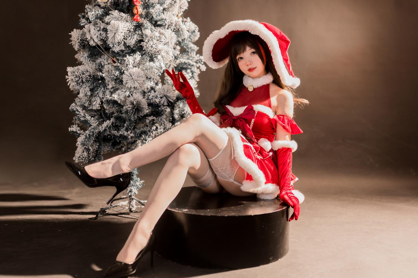 图片[63]-花铃  圣诞 [81P] – 速更版-美库