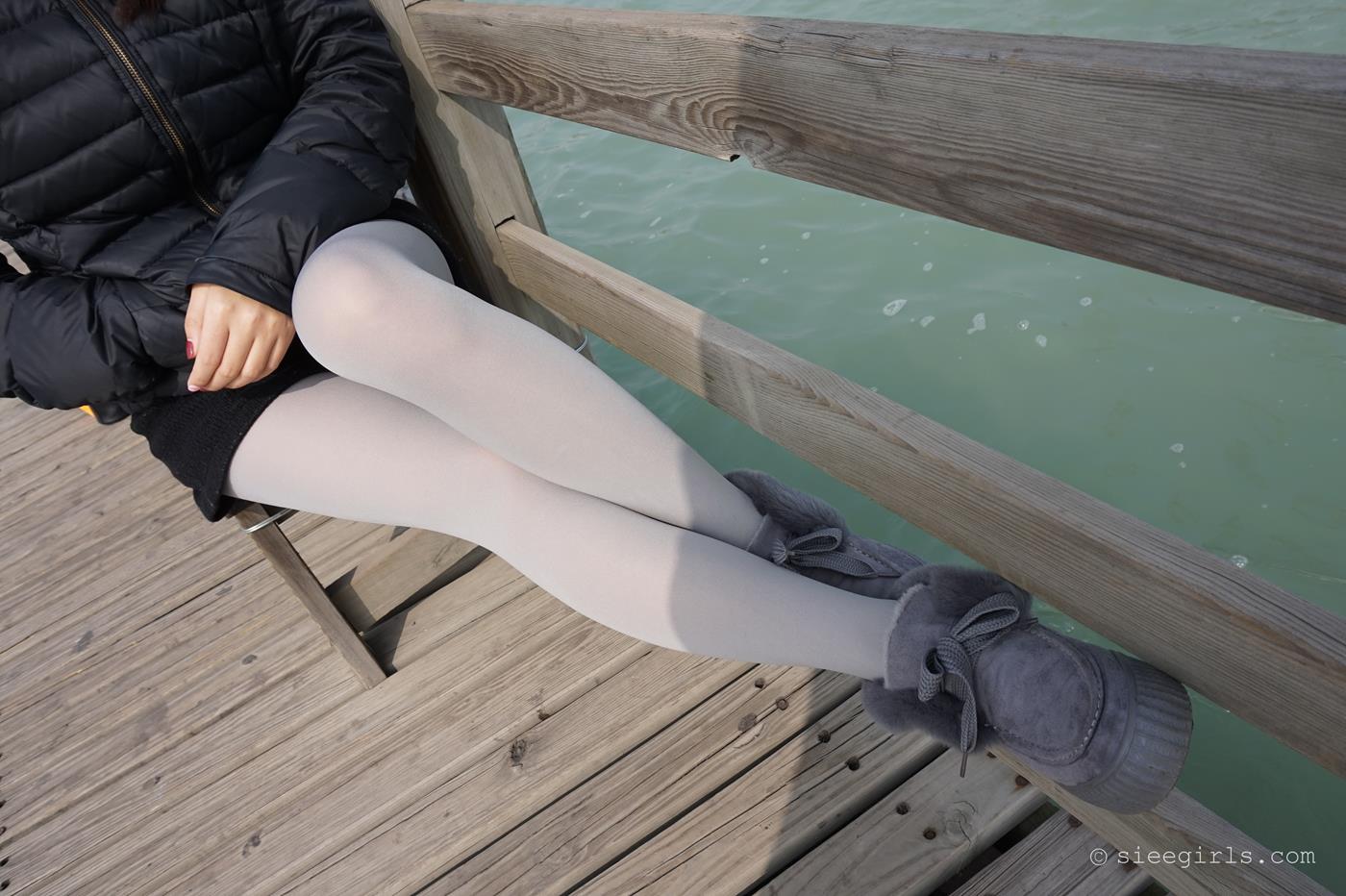 图片[34]-[SIEE丝意]新刊 NO.044 琦琦 少见灰丝[91P] – 速更版-美库