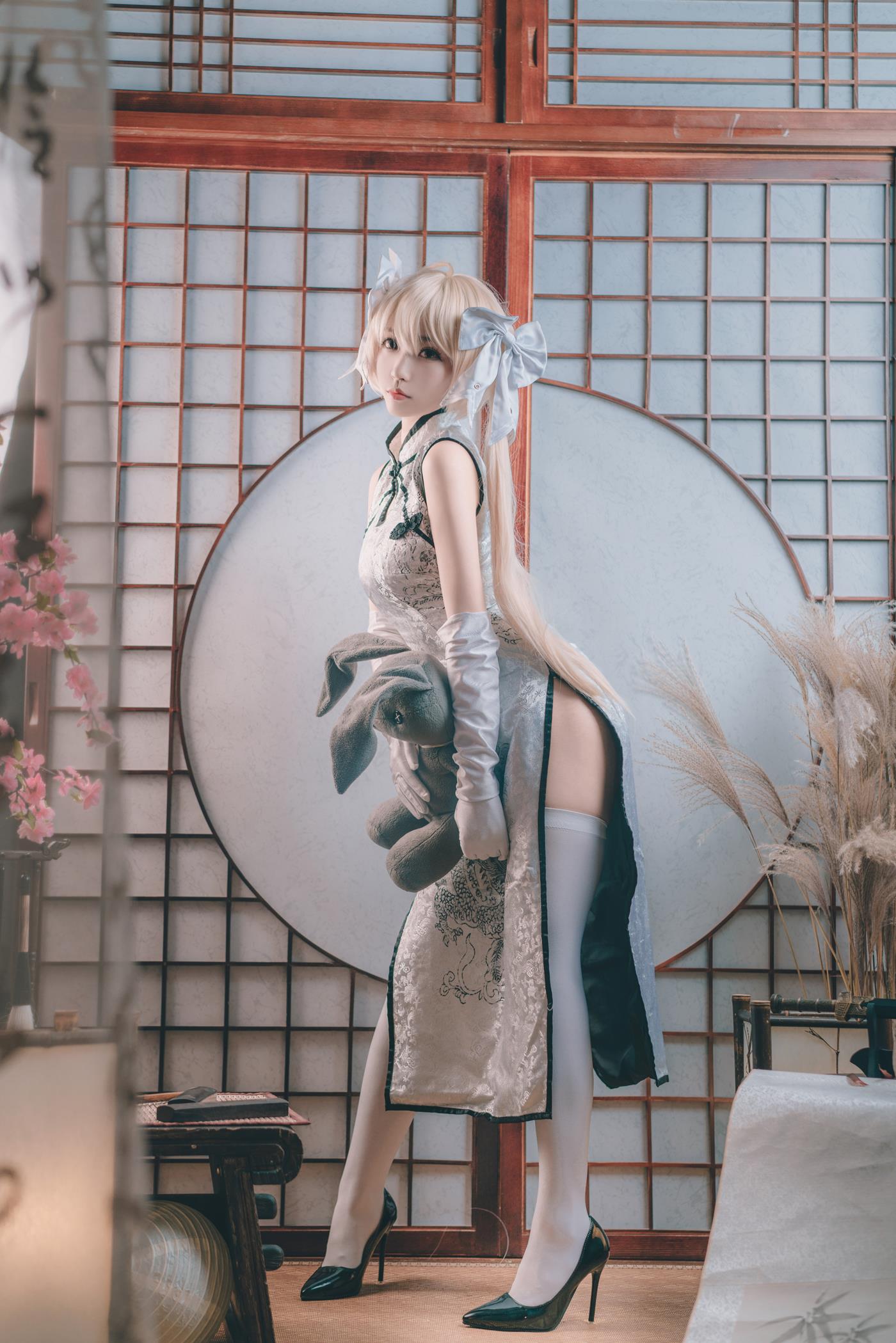 图片[22]-白易子教主  – 旗袍[22P] – 速更版-美库