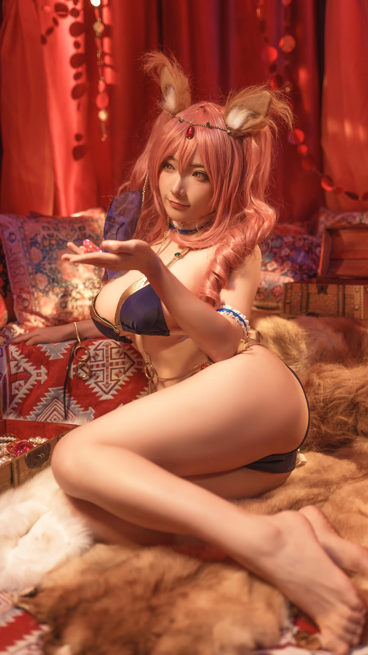 图片[17]-动漫博主@是三不是世w  玉藻前舞娘 [28P] – 速更版-美库