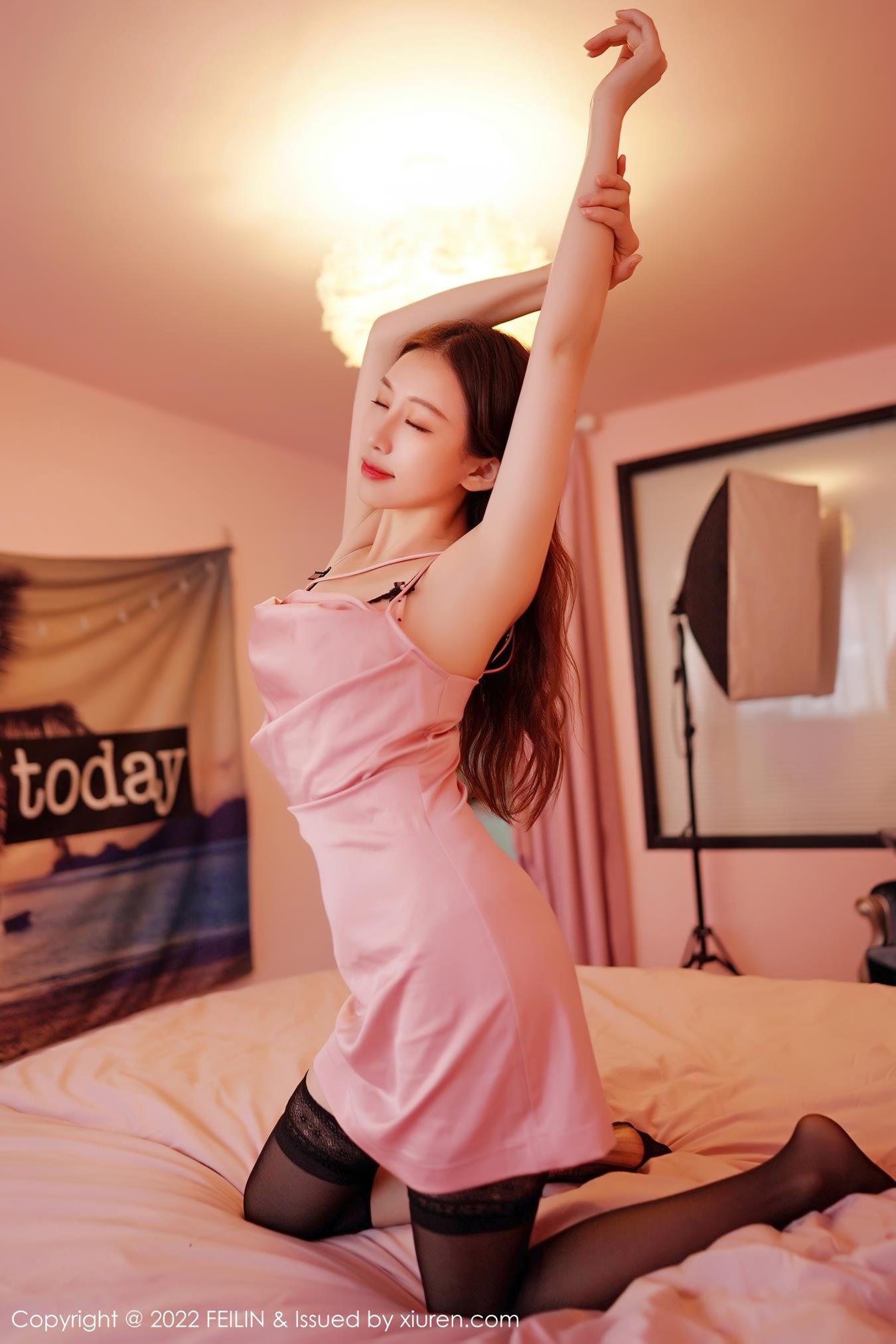 图片[21]-[Feilin嗲囡囡]2022.02.08 VOL.428 月音瞳[38+1P] – 速更版-美库