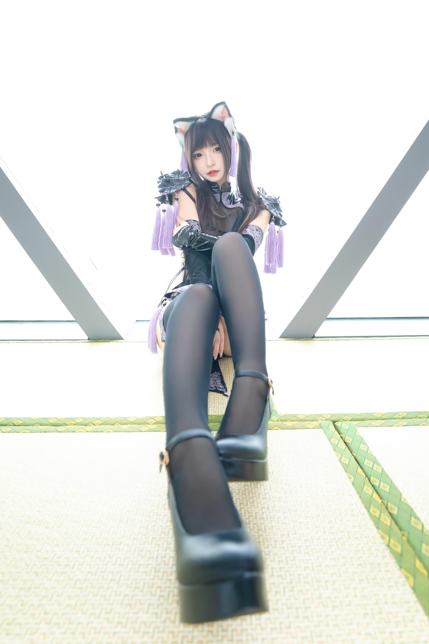 图片[29]-萝莉神楽板真冬  旗袍猫女 [43P] – 速更版-美库