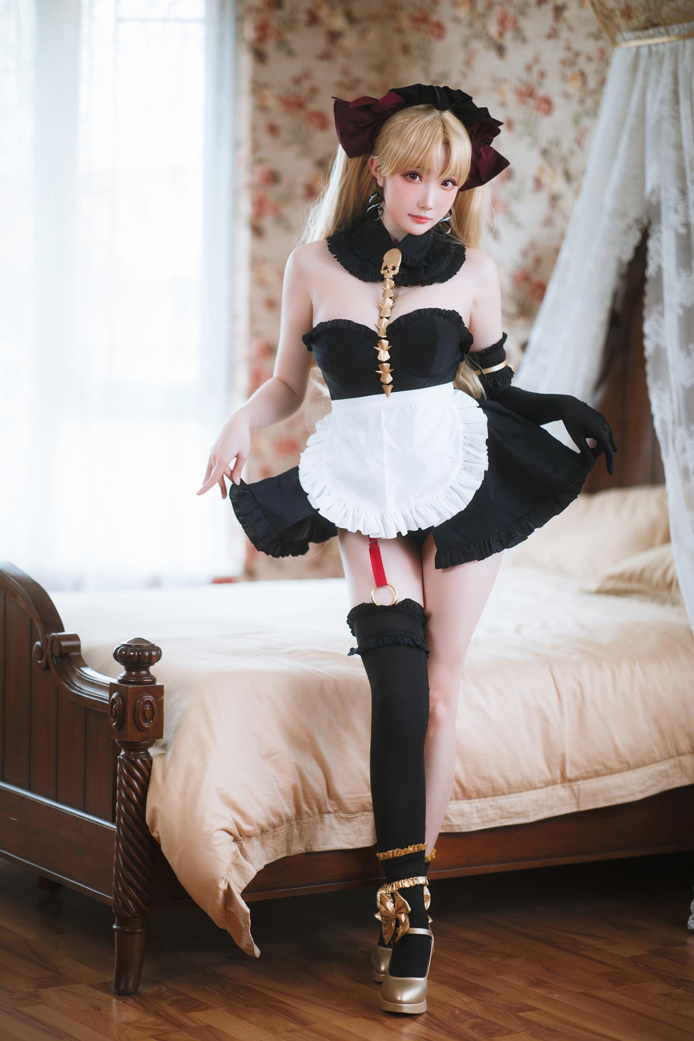 图片[19]-Coser瓜希酱福利  艾蕾女仆 Ereshkigal [23P] – 速更版-美库