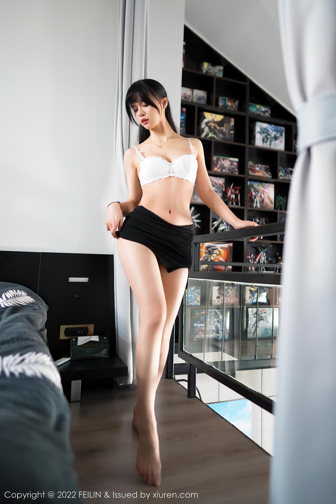 图片[28]-[Feilin嗲囡囡]2022.04.14 VOL.440 桃香子[27+1P] – 速更版-美库