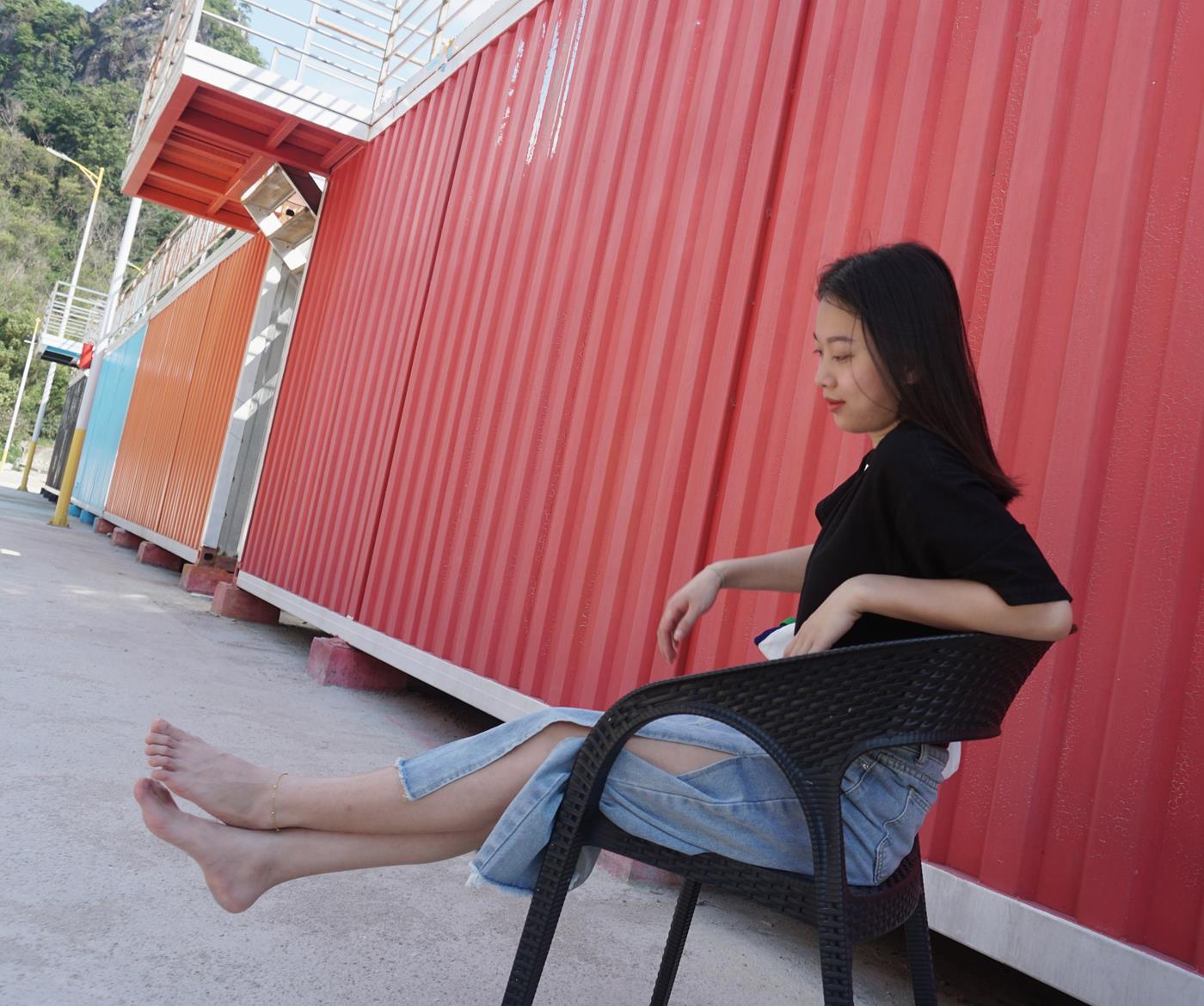 图片[116]-[Pary学生模拍] No.036 莹莹赤脚游玩创意产业园 [145P] – 速更版-美库