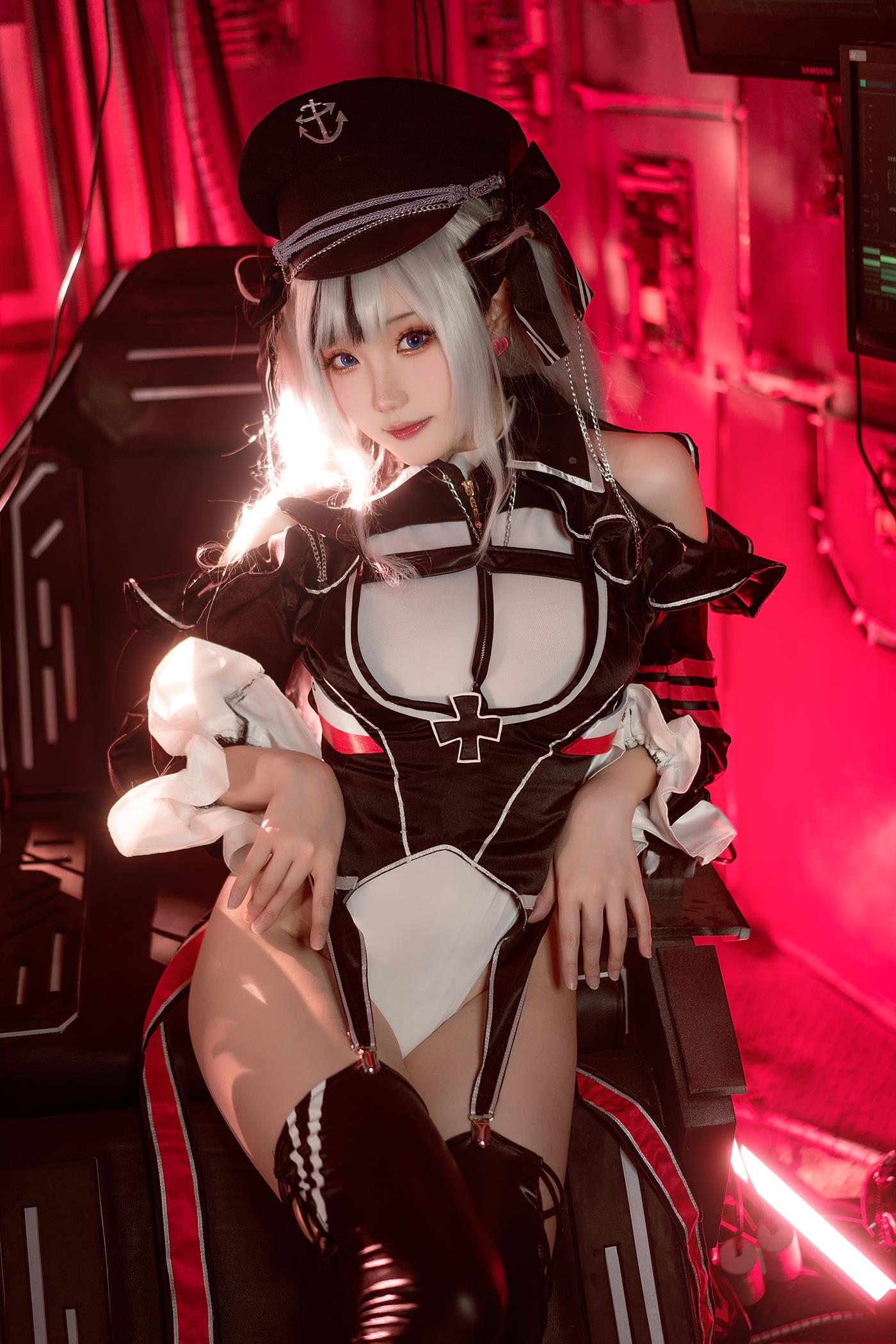 图片[20]-Coser瓜希酱福利 碧蓝航线 碧蓝航线易北 [25P] – 速更版-美库