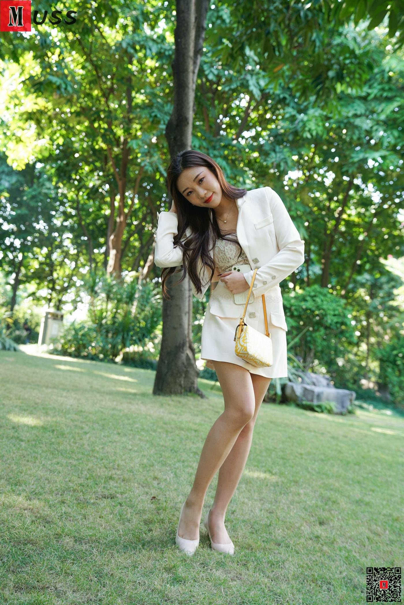 图片[11]-[MussGirl慕丝女郎]NO.412 草地上得精灵A[99P] – 速更版-美库